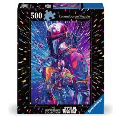 RAVENSBURGER CASSE-TÊTE 500 PIÈCES - STAR WARS LA COLLECTION HYPERSPACE - LE MANDALORIEN #12001339
